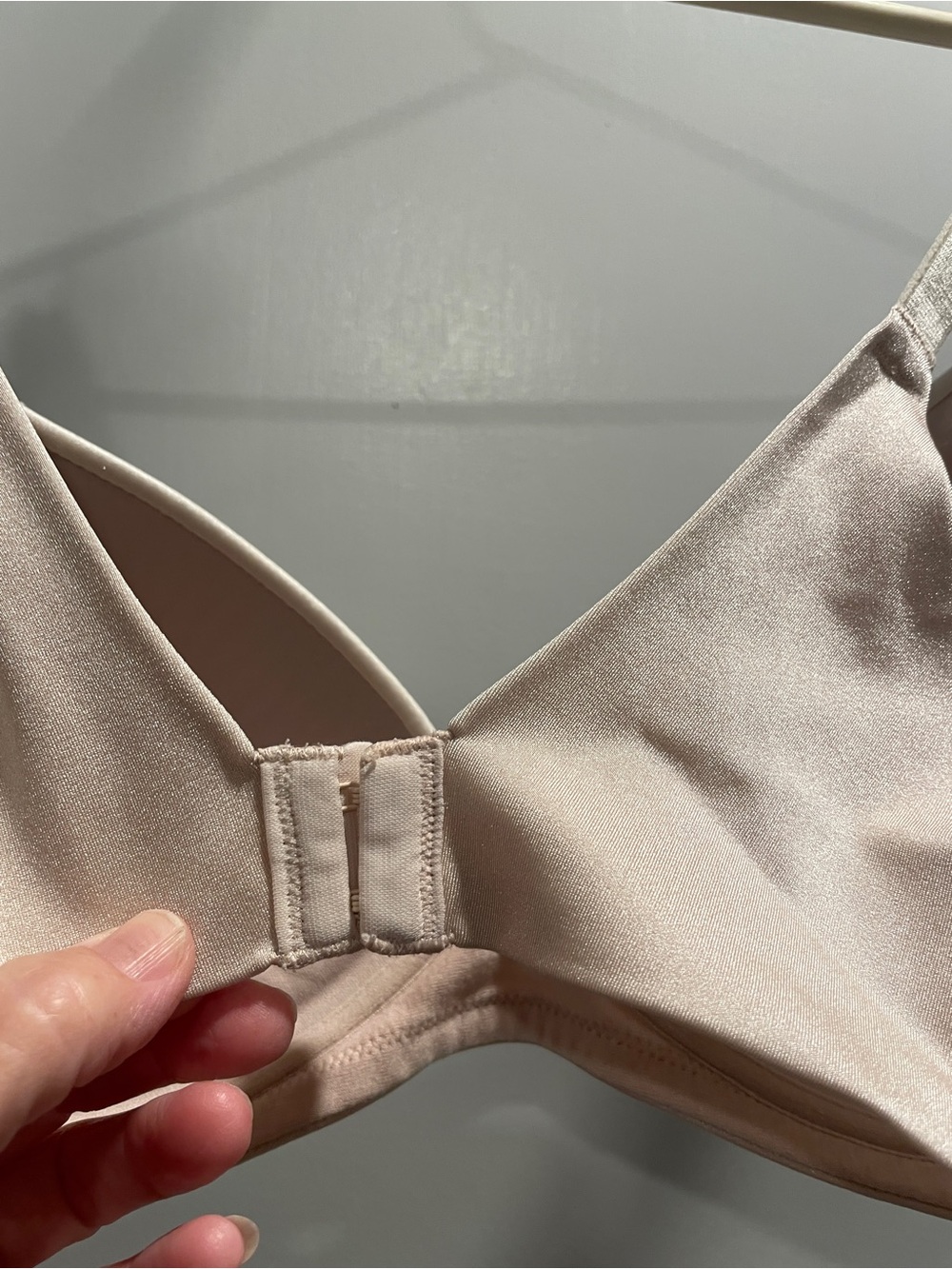 Warner's Gentle Comfort Wireless Bra - Blush/Cream size 38B - Picture 5 of 5